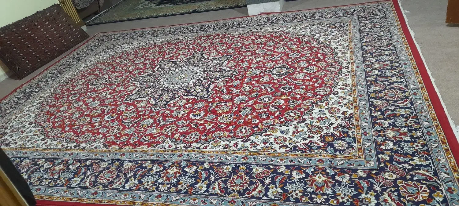 قالی دوازده متری|فرش|گرگان, |دیوار