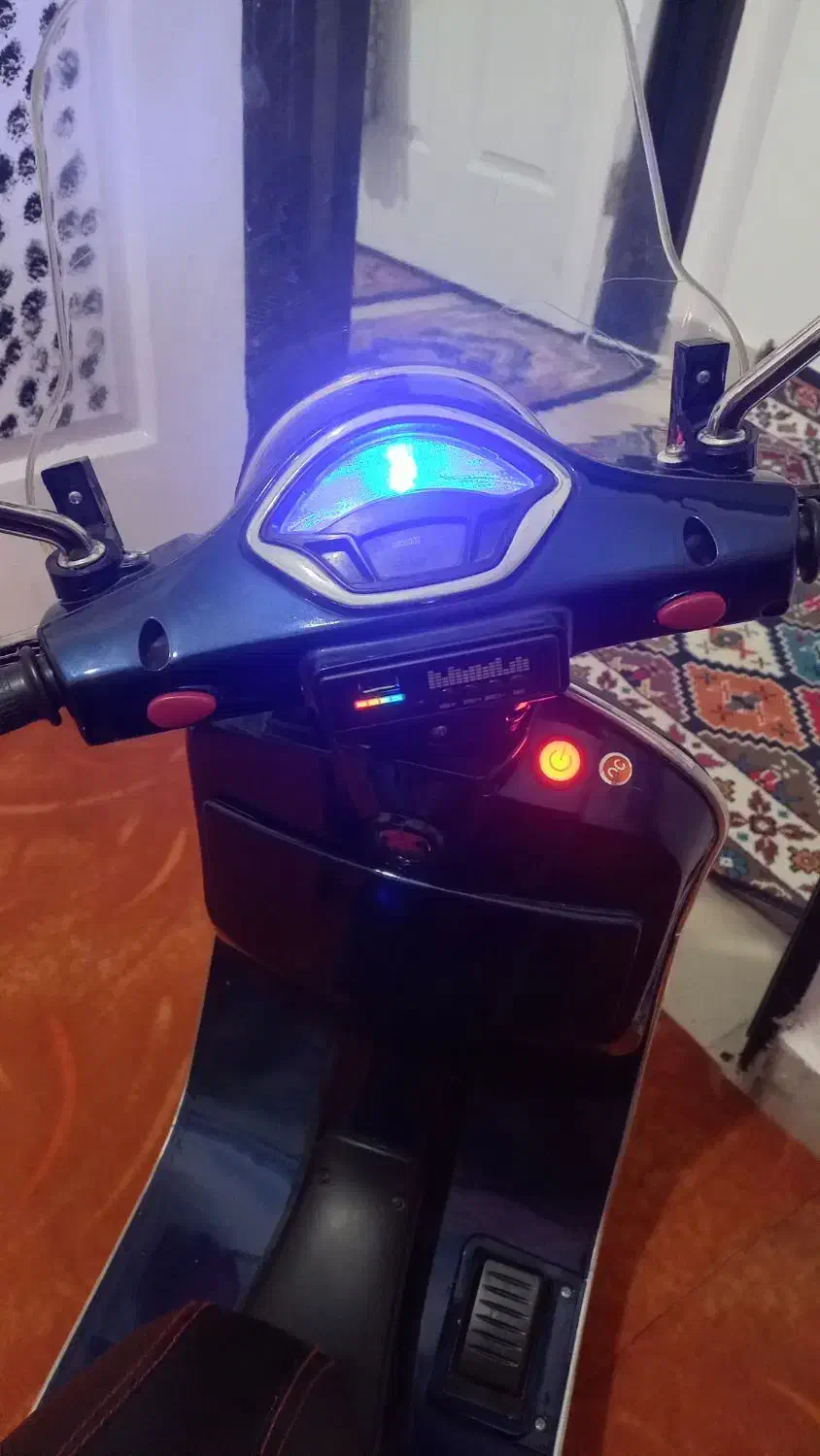 موتورشارژی ترح وسپا|اسباب و اثاث بچه|پاکدشت, شهرک امام رضا|دیوار