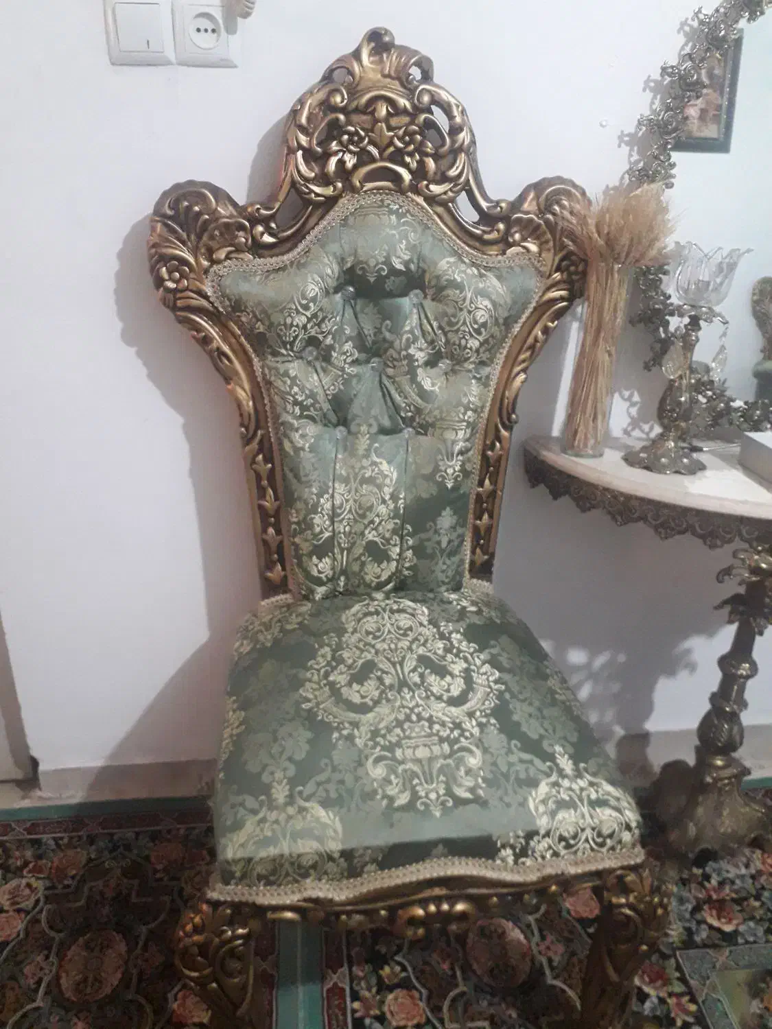 مبل ۹ نفره سلطنتی|مبلمان خانگی و میز عسلی|پاکدشت, پاکدشت (مامازند)|دیوار