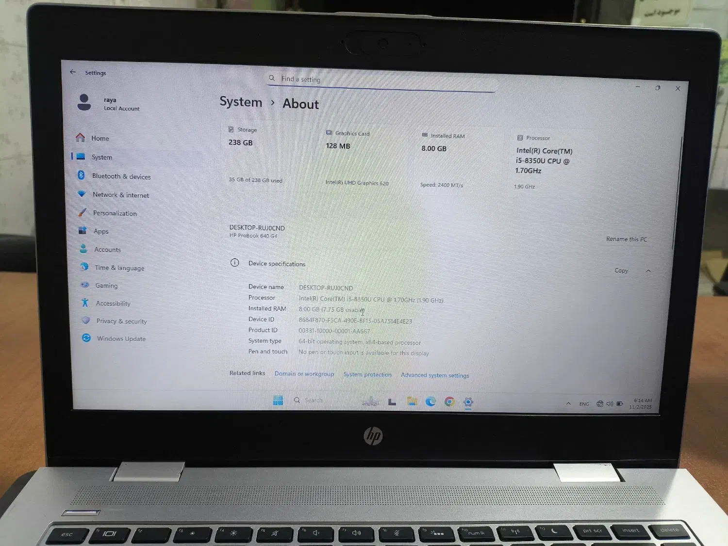 لپ تاپ HP استوک اروپا|رایانه همراه|بجنورد, |دیوار
