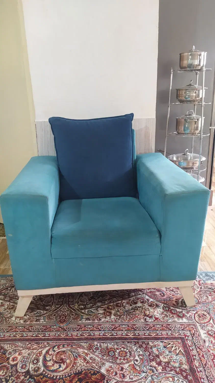 مبل هفت نفره بامیزعسلی هاش|مبلمان خانگی و میز عسلی|قائمشهر, |دیوار