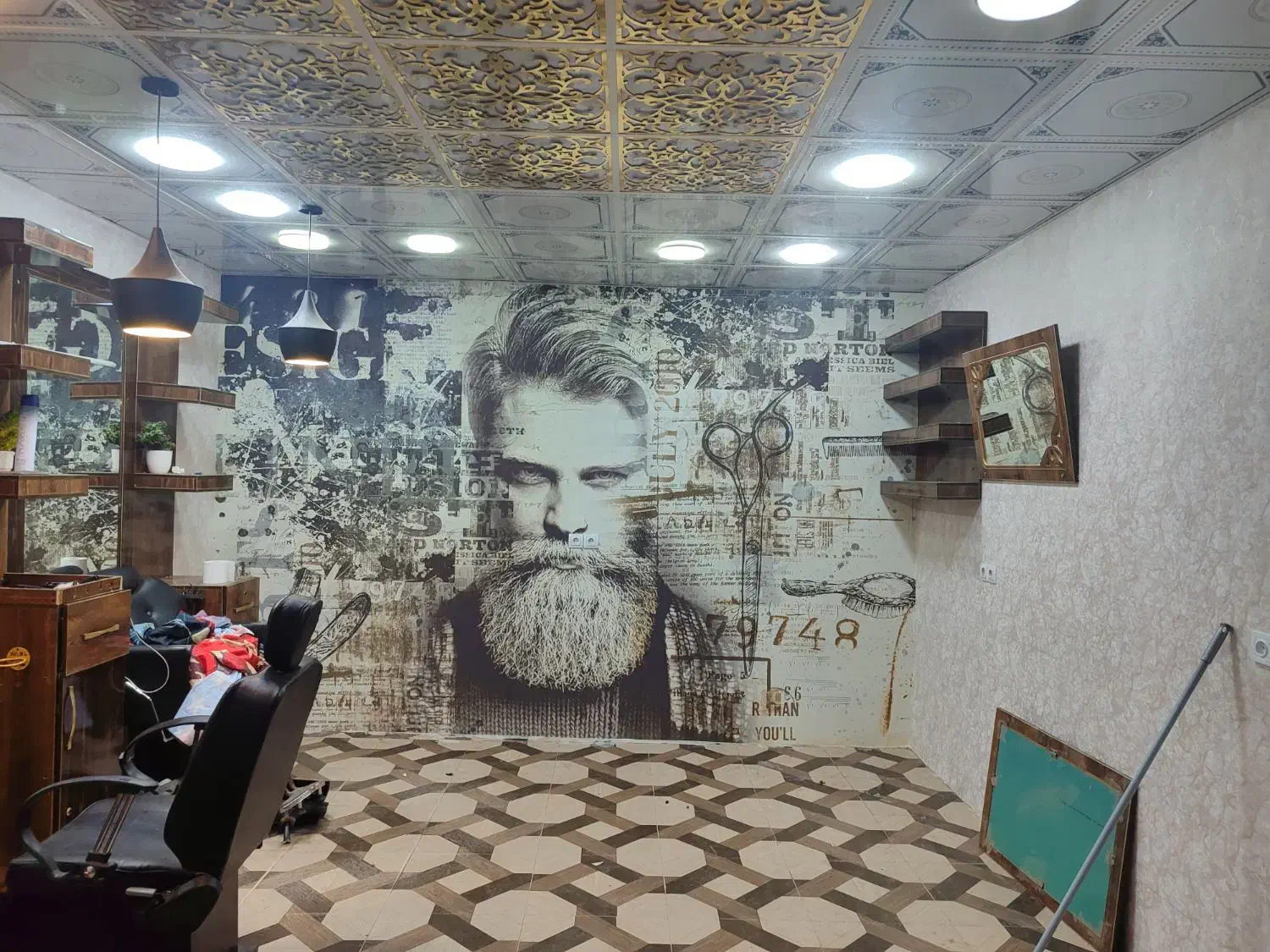 فروش و نصب کاغذ دیواری با ضمانت کیفیت|خدمات پیشه و مهارت|مسجد سلیمان, |دیوار