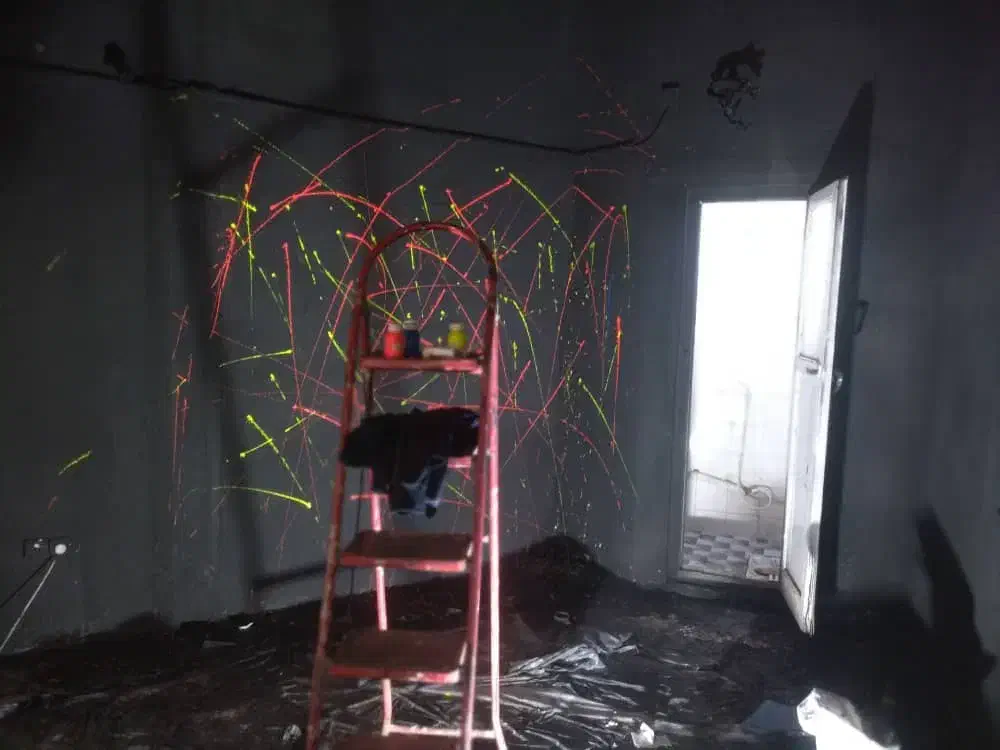 نقاشی ساختمان و صنعتی|خدمات پیشه و مهارت|قشم, |دیوار