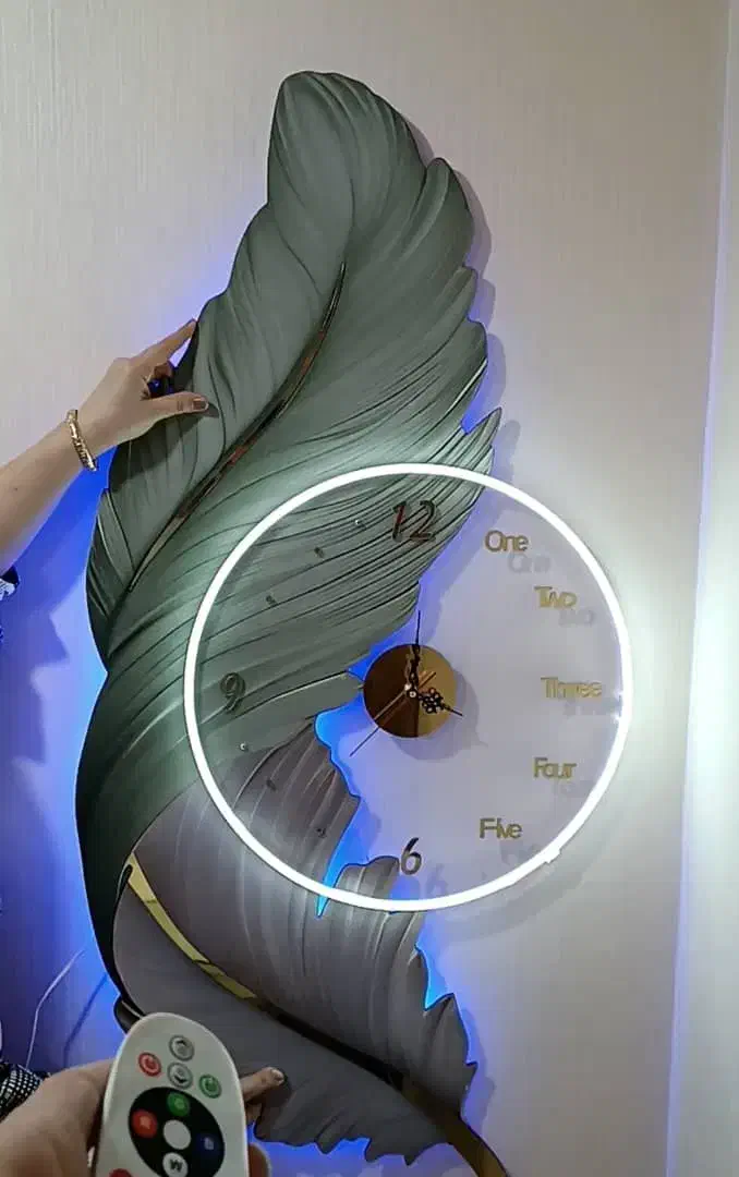 ساعت طرح پر|ساعت دیواری و تزئینی|تهران, ترمینال غرب|دیوار