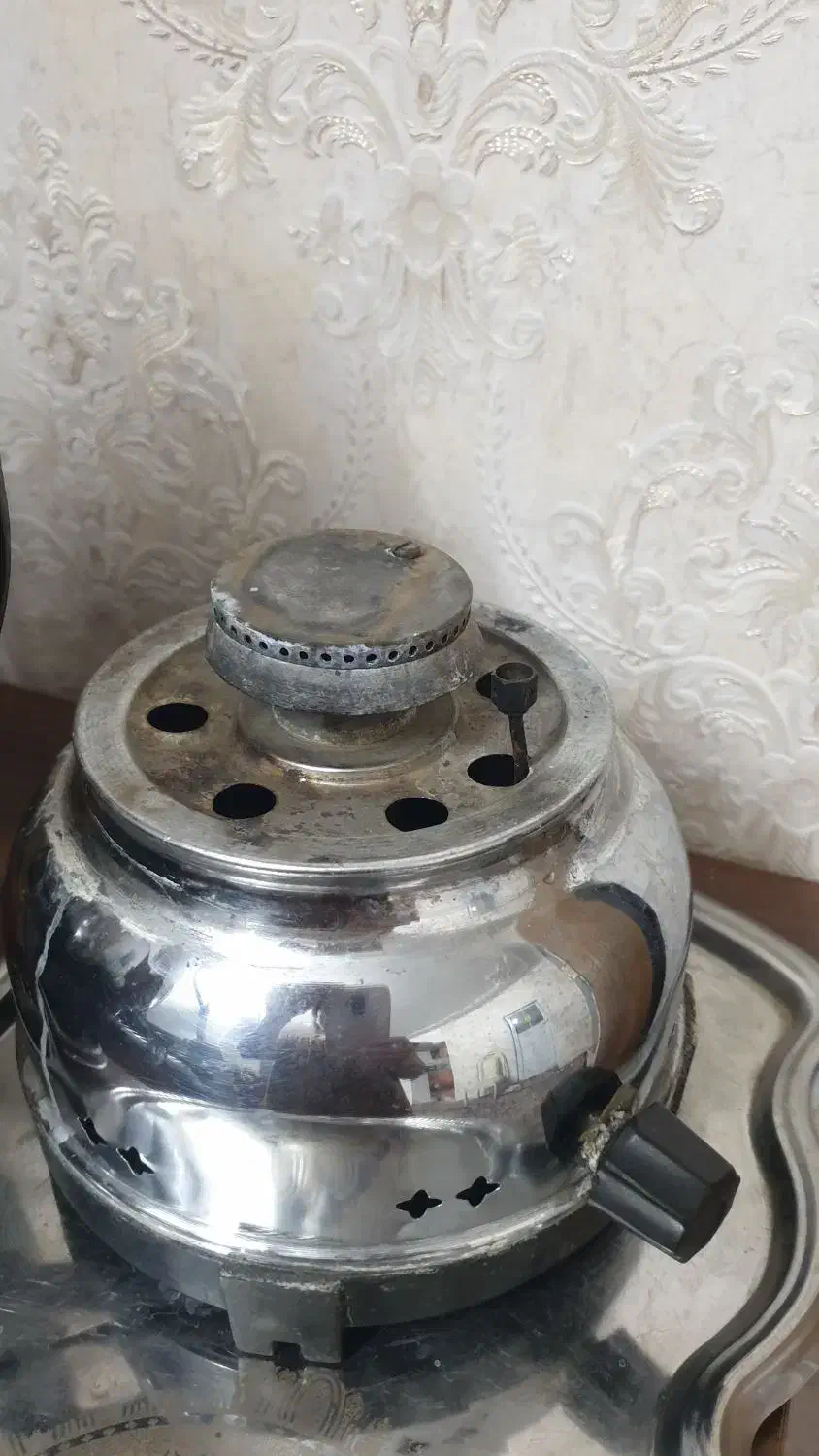 سماور گازی مارک اطمینان|سماور، چای‌ساز، قهوه‌ساز|مشهد, آیت الله کاشانی|دیوار