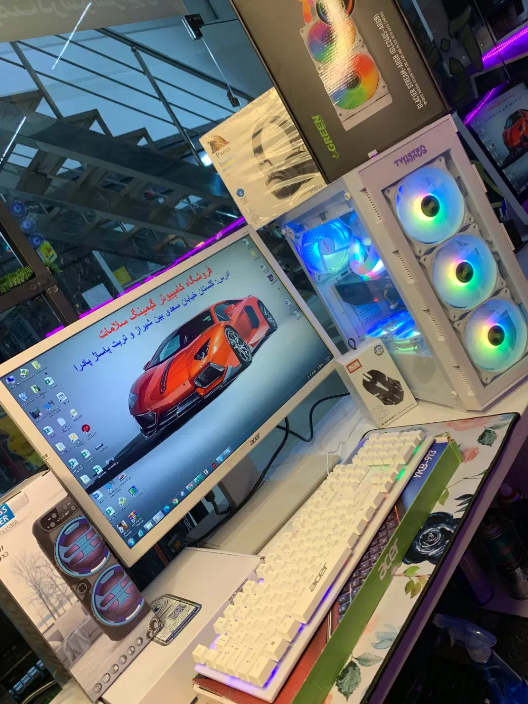 سیستم خانگی با قابلیت اجرای تمامی بازی های روز|رایانه رومیزی|اهواز, گلستان|دیوار