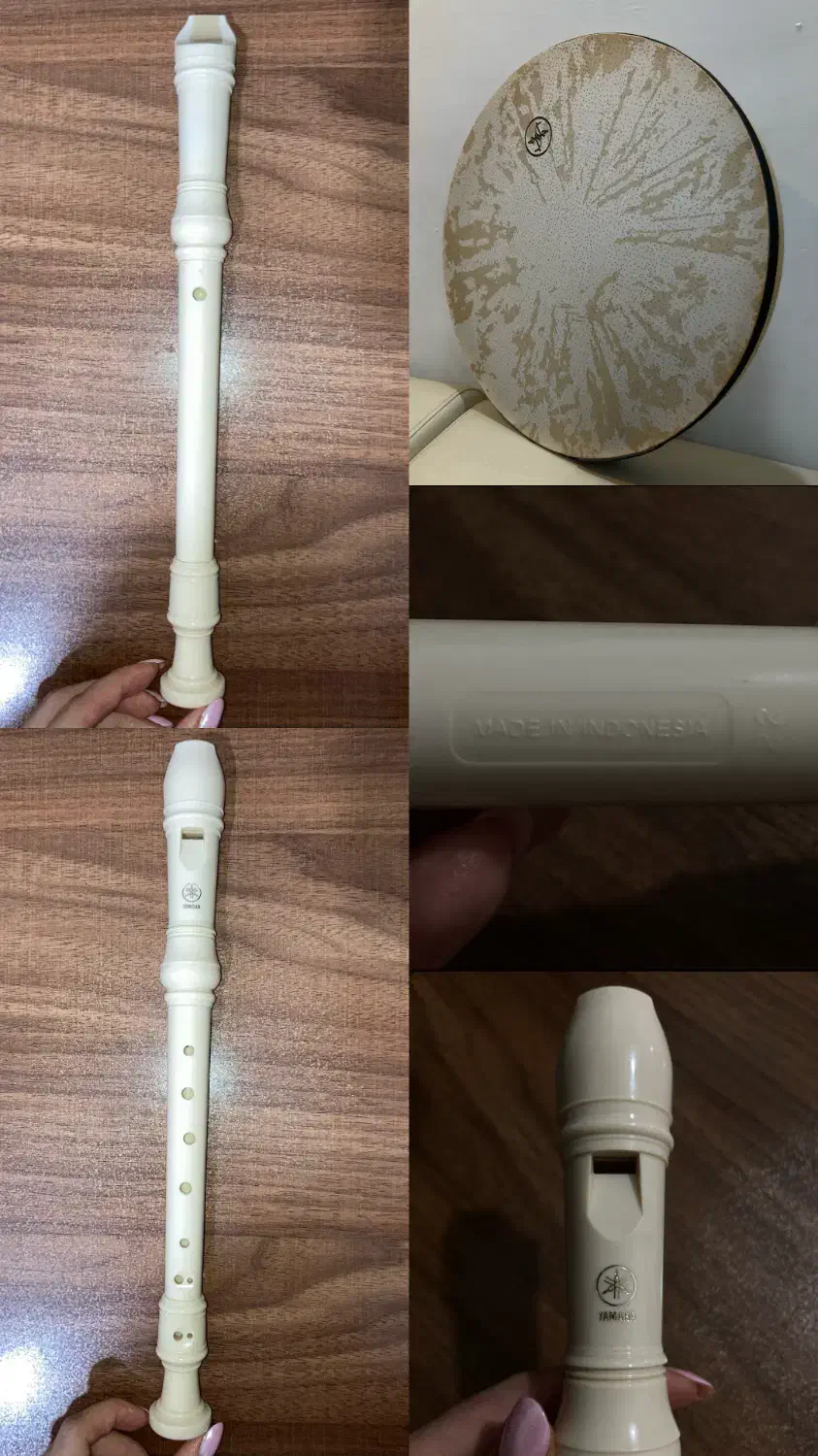 ساز(دف جانان خورشیدی+فلوت یاماها)همراه کاور رایگان|سازهای سنتی|تهران, سازمان برنامه جنوبی|دیوار