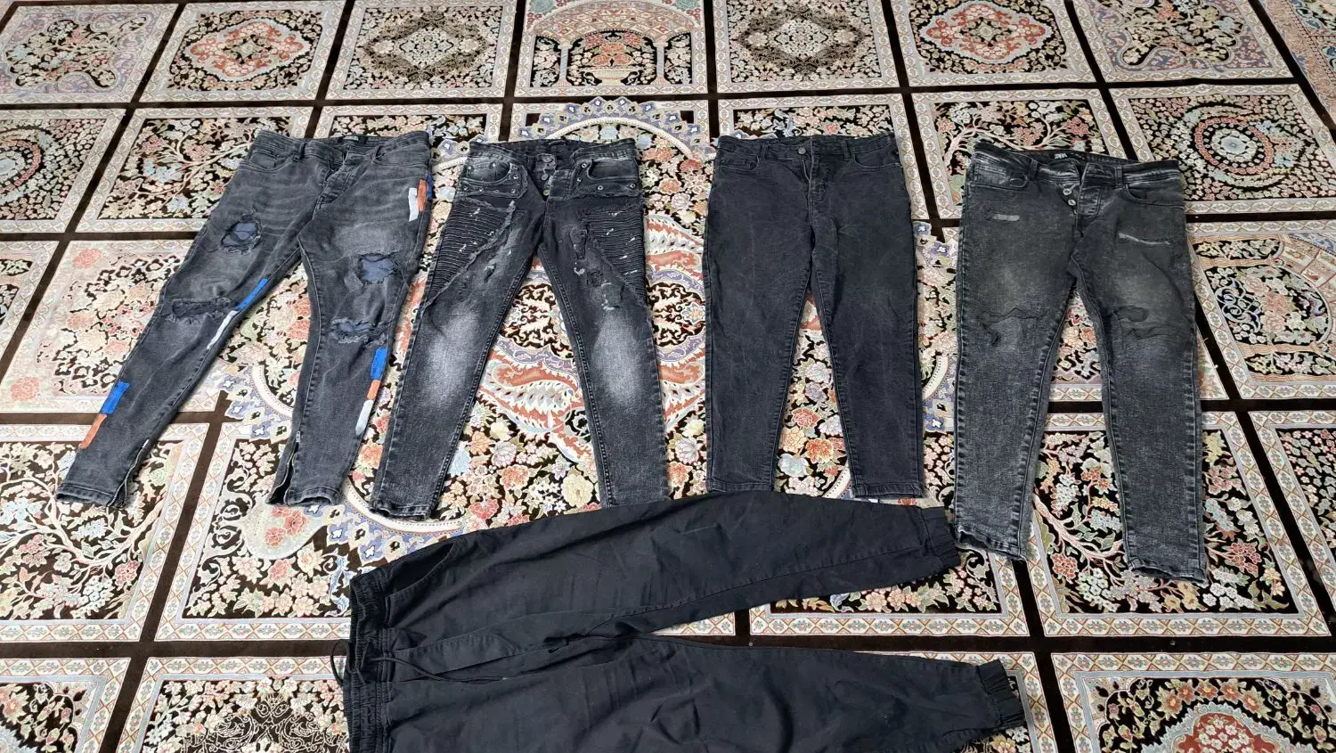 تعدادی شلوار لی و اسلش مردانه|لباس|تهران, شیوا|دیوار