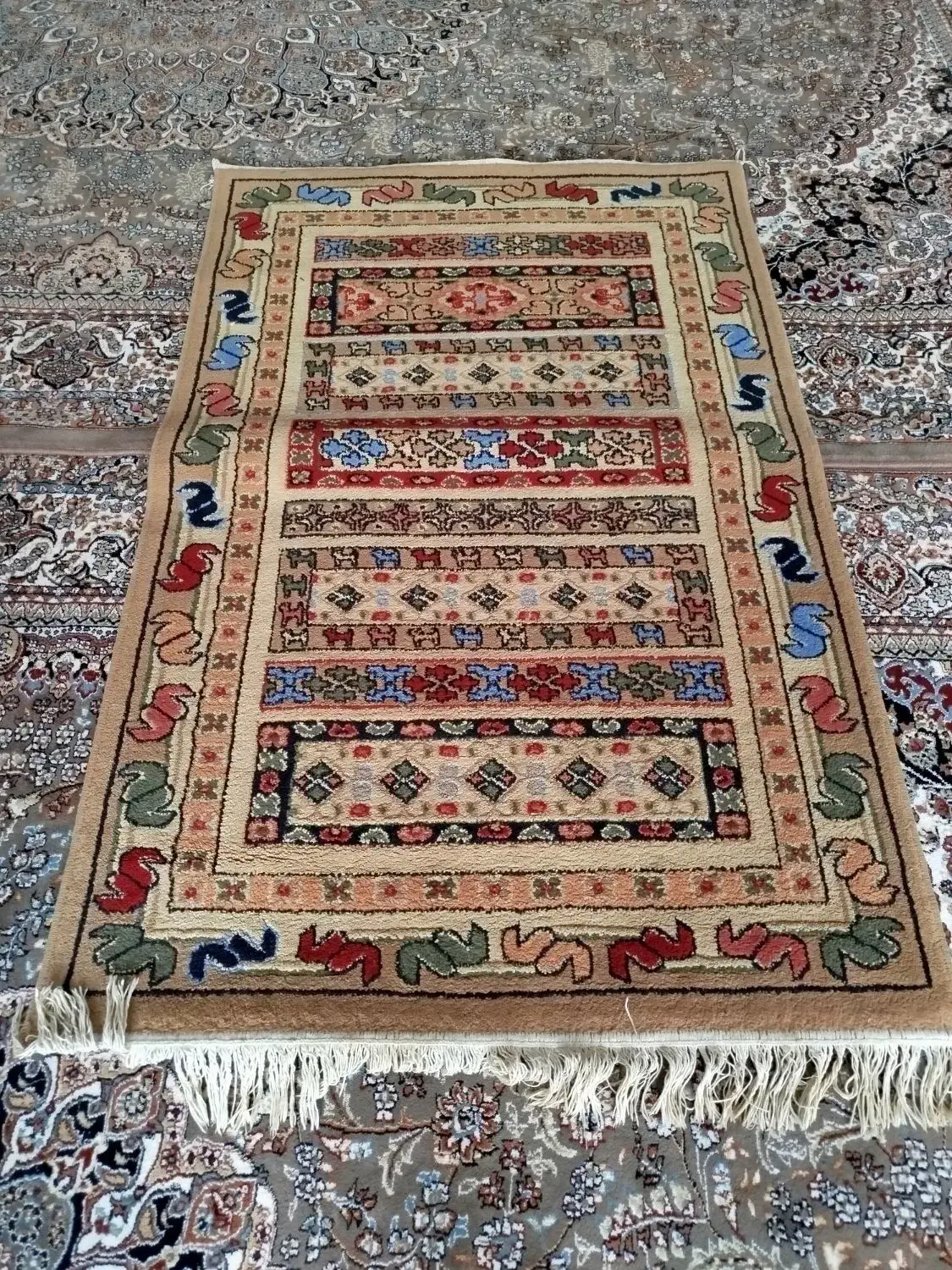 فرش گلیم|گلیم، جاجیم، گبه|قائن, |دیوار