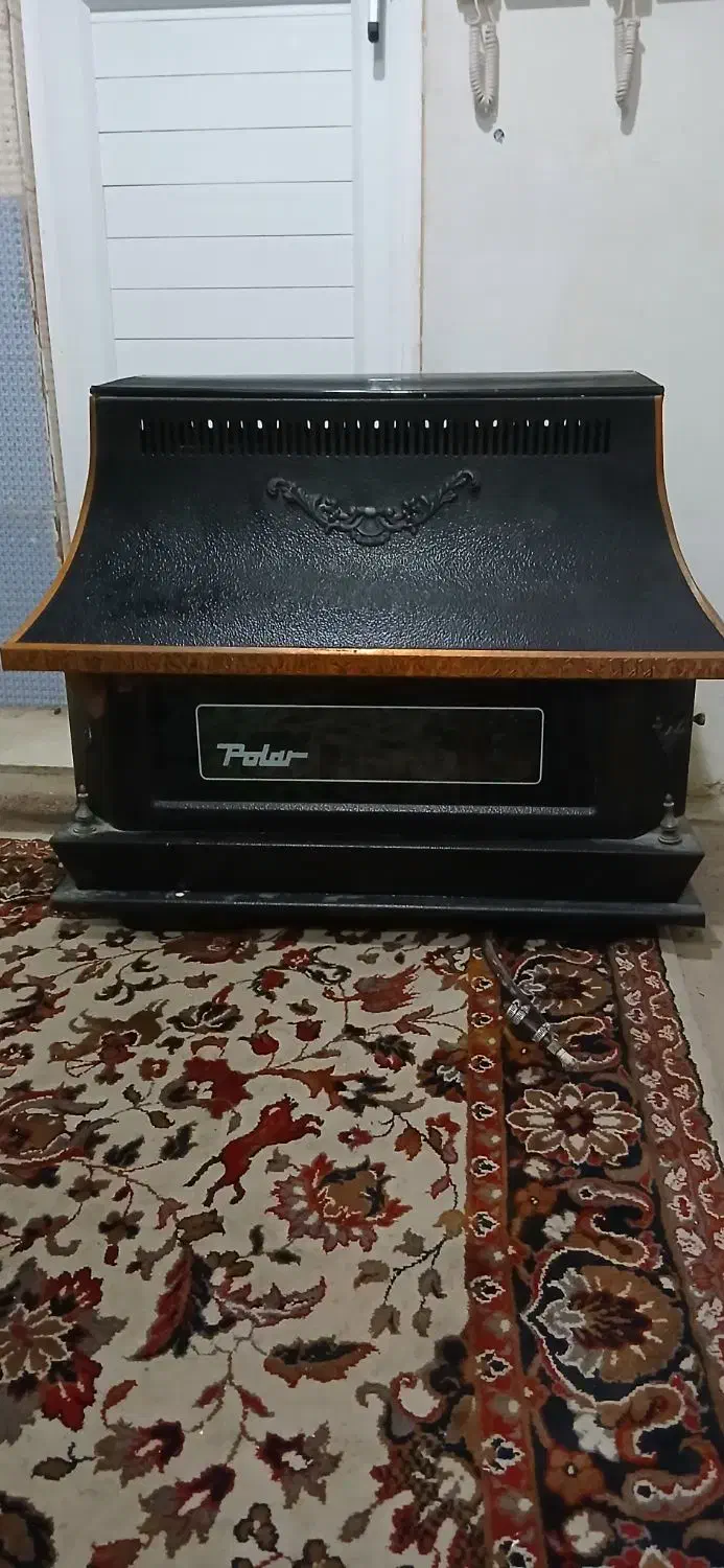 بخاری گازی شومینه ای بزرگ|بخاری، هیتر، شومینه|کرج, عظیمیه|دیوار