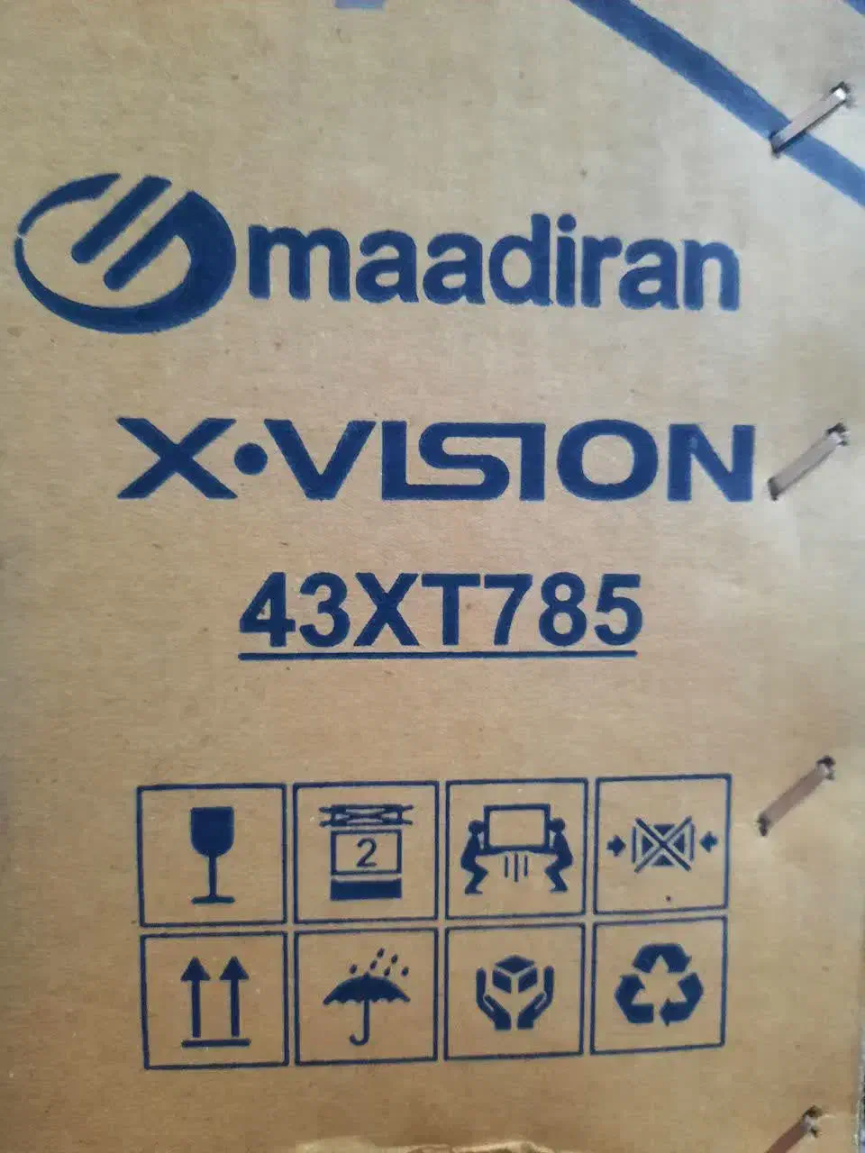 تلویزیون ایکس ویژن ۴۳ هوشمند اندروید در حد|تلویزیون و پروژکتور|مشهد, اقبال|دیوار