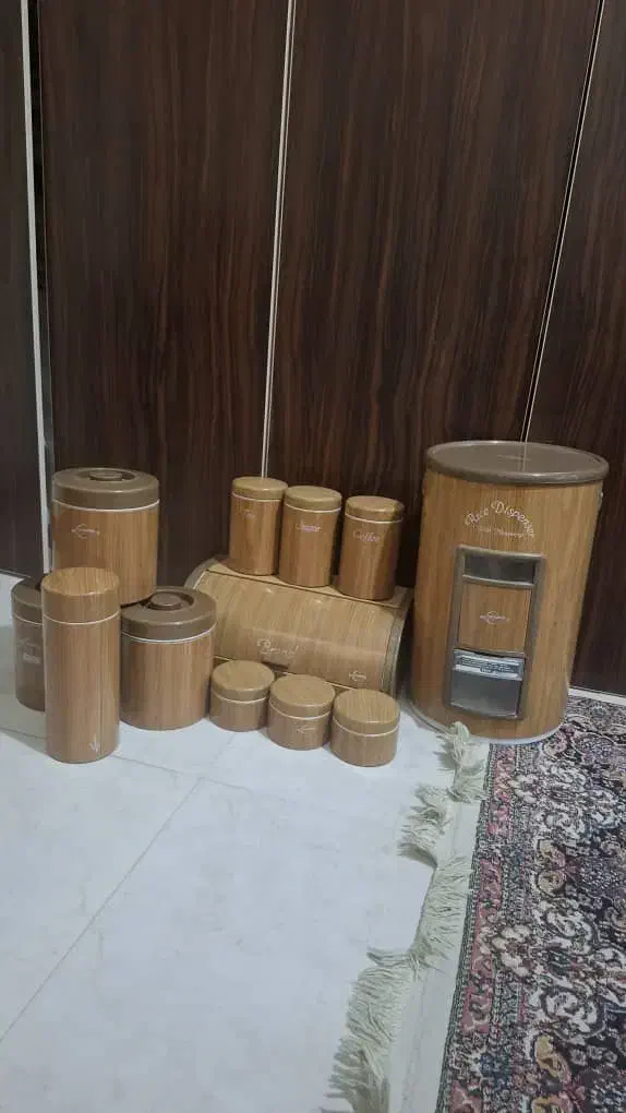 سرویس جای ادویه وحبوبات|ظروف نگهدارنده، پلاستیکی، یکبارمصرف|کرمانشاه, |دیوار