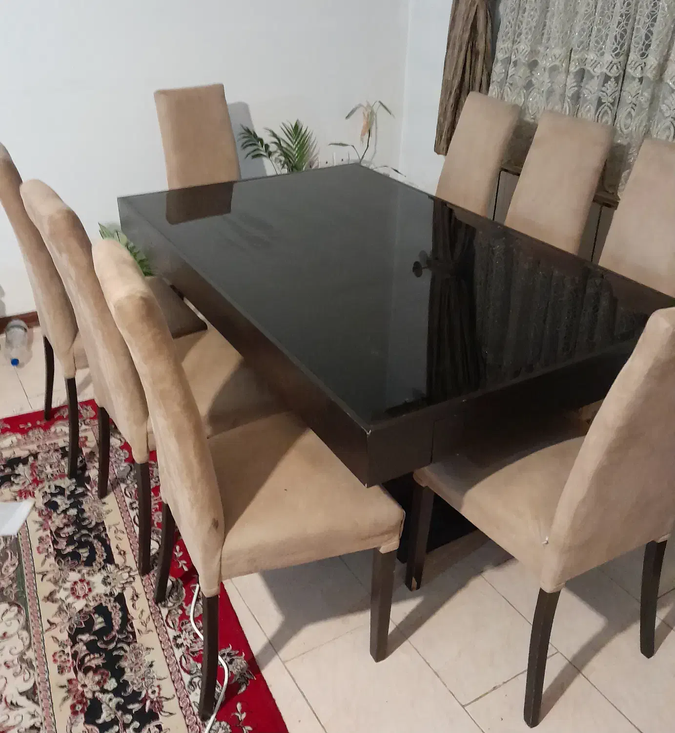 میزنهارخوری هشت نفره|میز و صندلی غذاخوری|تنکابن, |دیوار