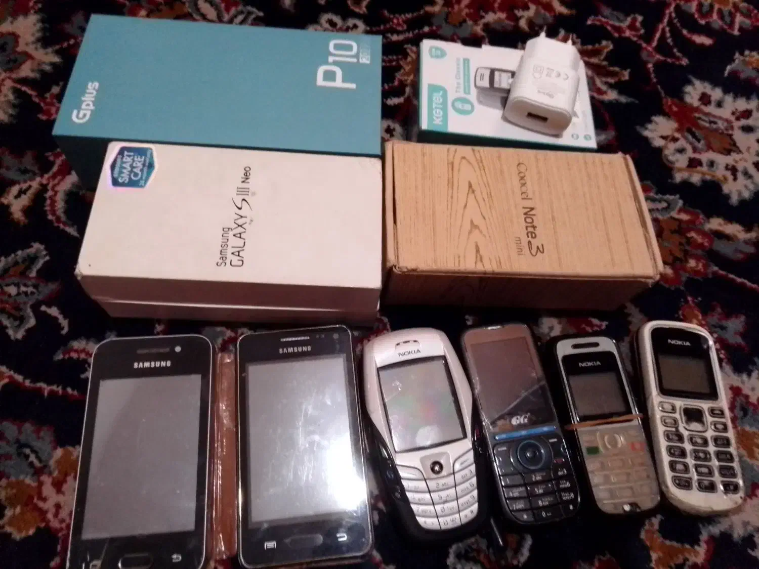 انواع گوشیهای سامسونگ و نوکیا سالم وقابل تعمیر|موبایل|پرند, فاز ۶|دیوار