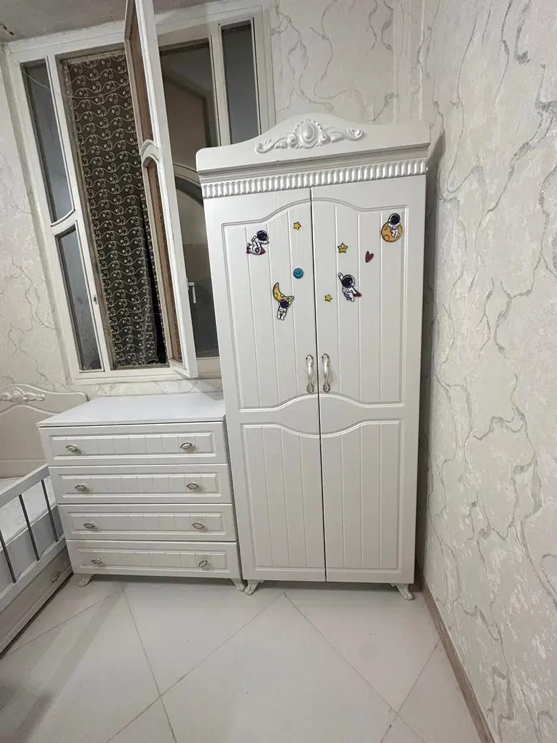 سرویس خواب کودک و نوجوان با تشک|تخت و سرویس خواب|ورامین, ورامین|دیوار