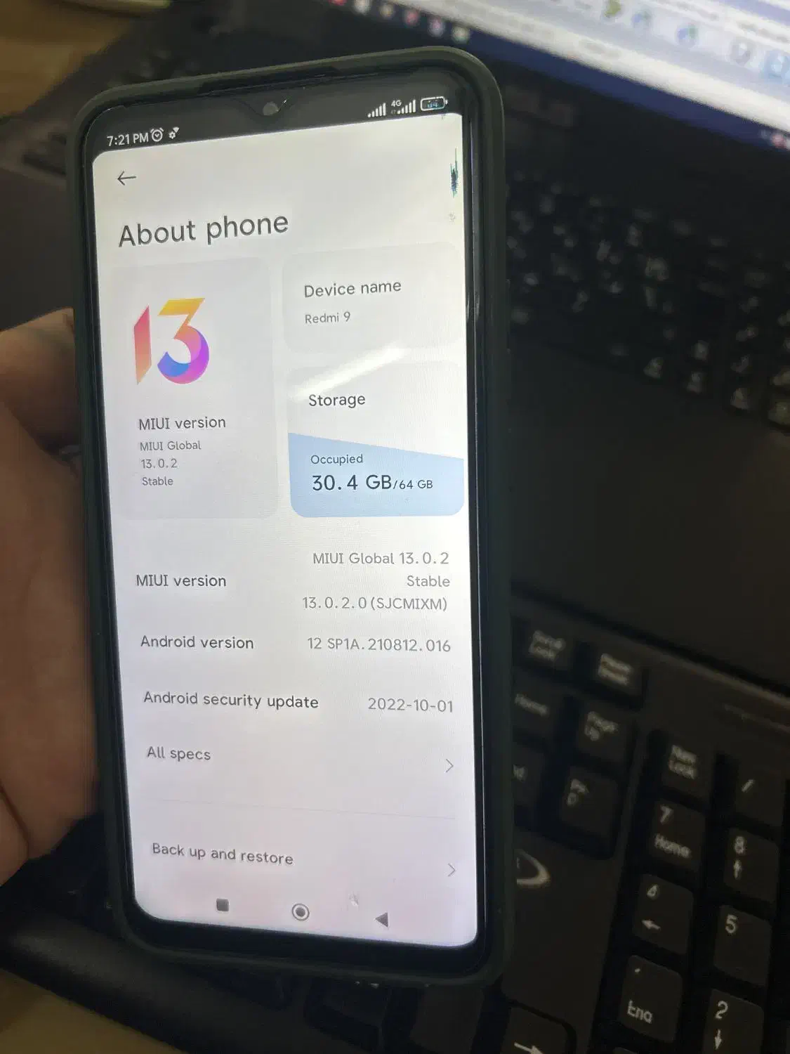 ردمی۹|موبایل|پاکدشت, پاکدشت (مامازند)|دیوار