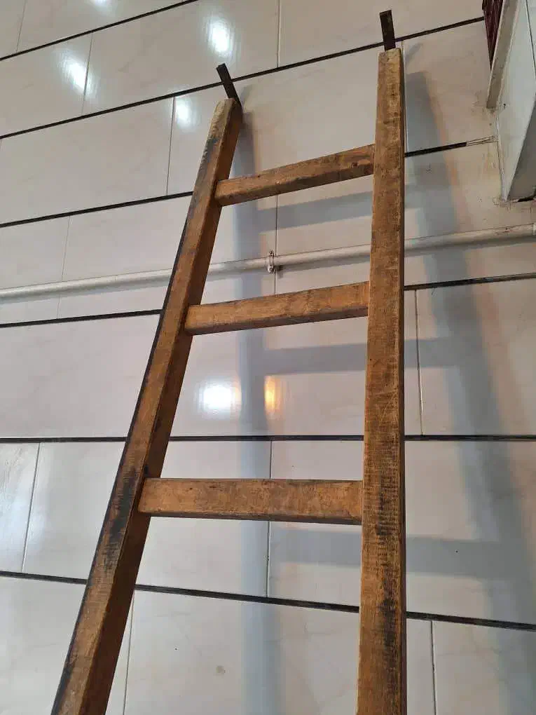 نردبان چوبی|ابزارآلات|قزوین, |دیوار