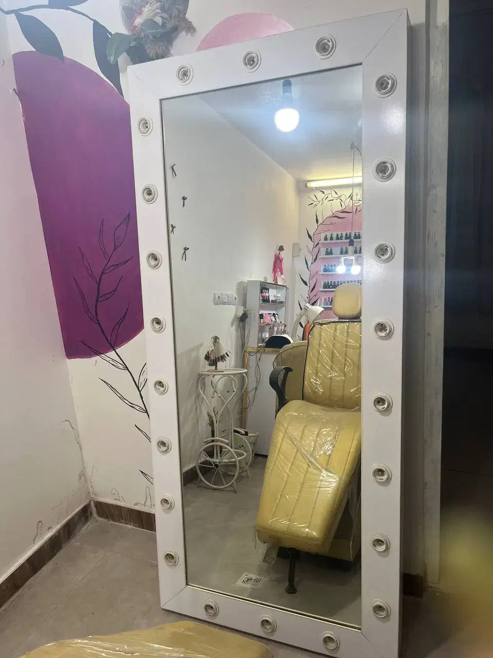 آینه چراغدار|آینه|سیاهکل, |دیوار