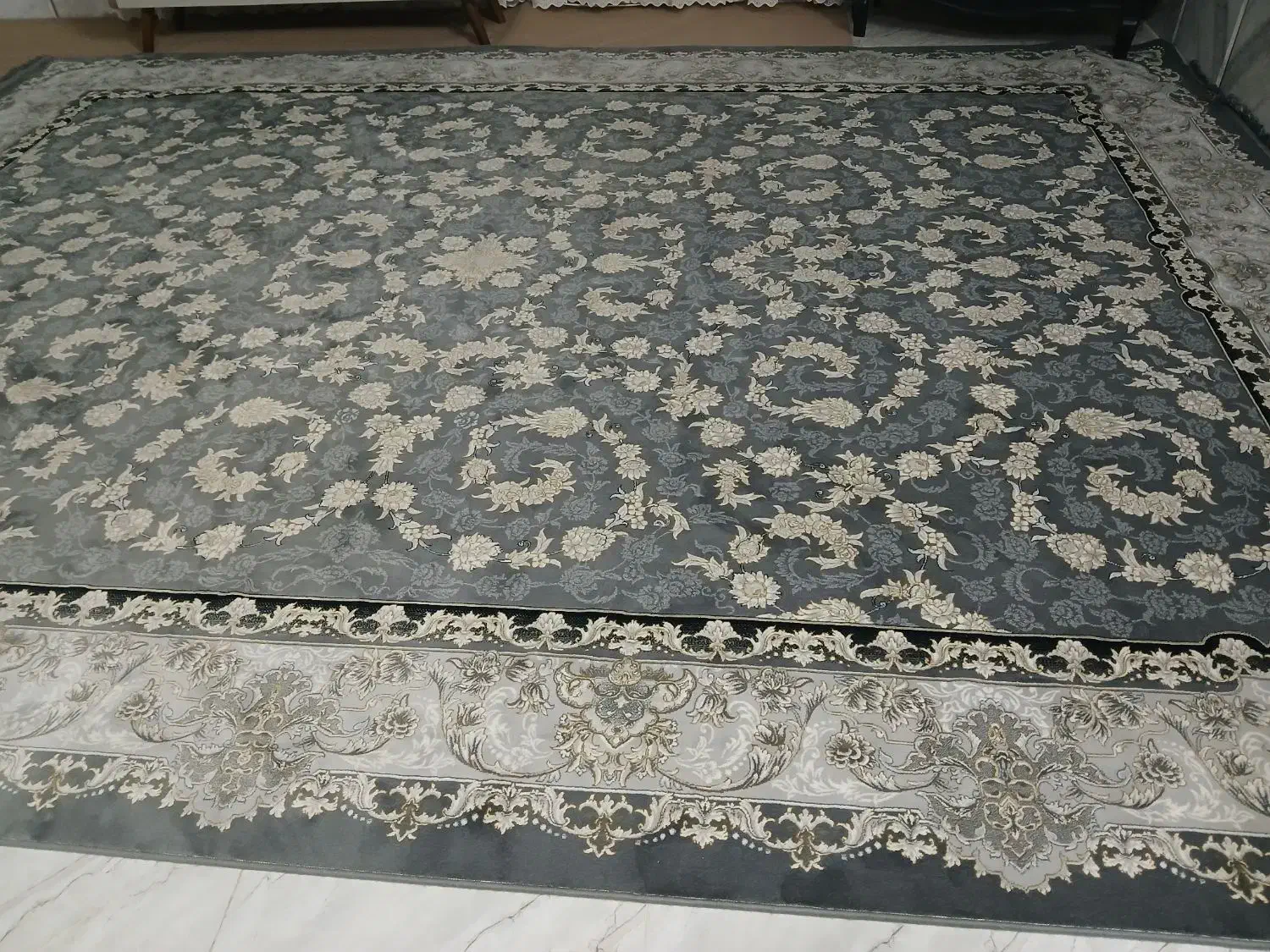 فرش ۱۲ متری نو یک جفت|فرش|گنبد کاووس, |دیوار