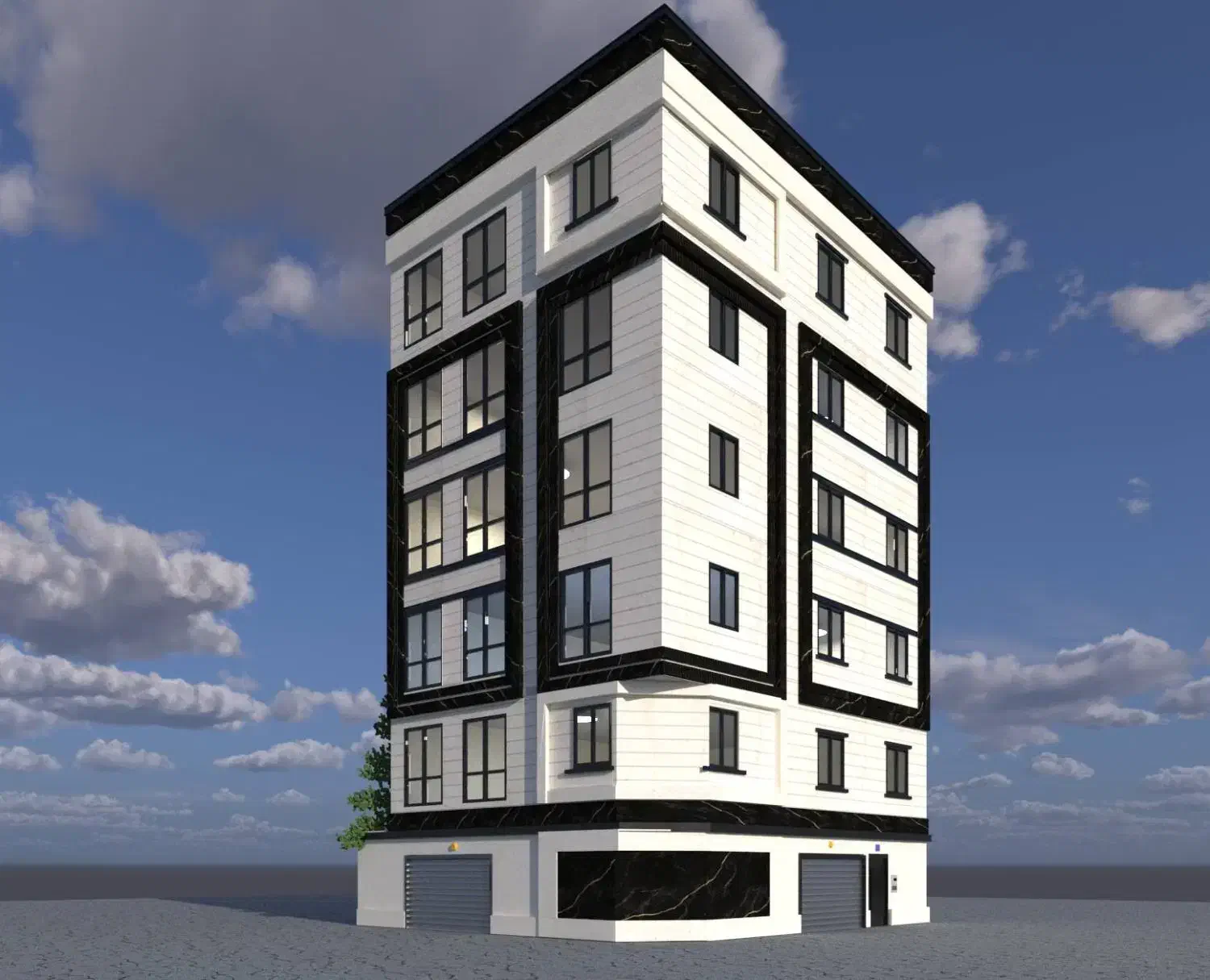 ۱۳۰ متر سه خوابه علامه