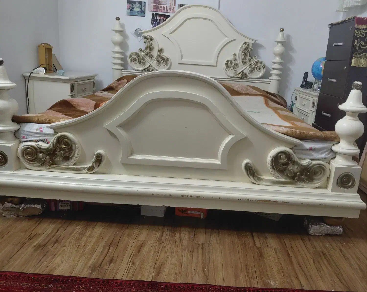 سرویس خواب کارکرده ۵ تیکه|تخت و سرویس خواب|مشهد, کوثر|دیوار