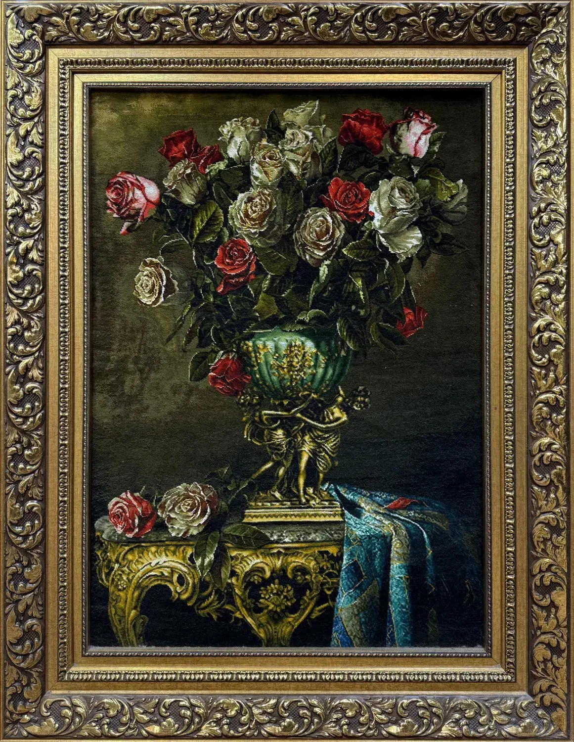 تابلو فرش دستبافت با اقساط بدون سود بخر|تابلو فرش|تهران, شکوفه|دیوار