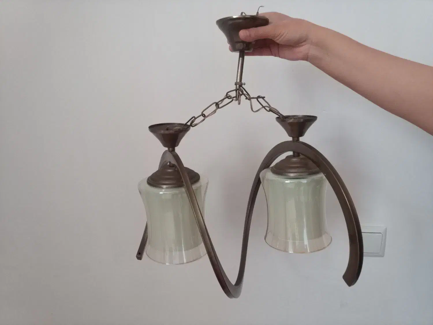 لوستر فنری|لوستر و چراغ آویز|سهند, |دیوار