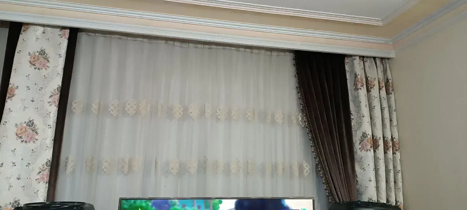 پرده پذیرایی|پرده، رانر، رومیزی|پاکدشت, پاکدشت (مامازند)|دیوار