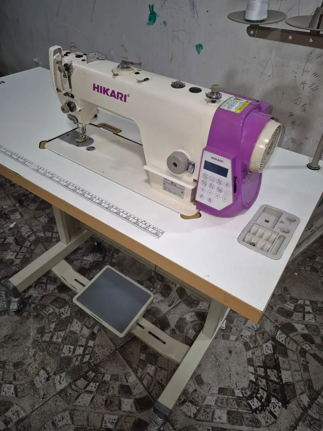 چرخ خیاطی صنعتی راسته کامپیوتری هیکاری|چرخ خیاطی و ریسندگی|تهران, سجاد|دیوار