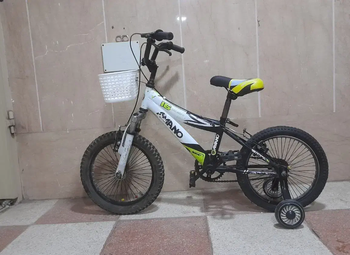 دو عدد دوچرخه۱۶ کوهستانی AMANO تمیز و کاملآ سالم|دوچرخه، اسکیت، اسکوتر|اصفهان, شهید رجایی|دیوار