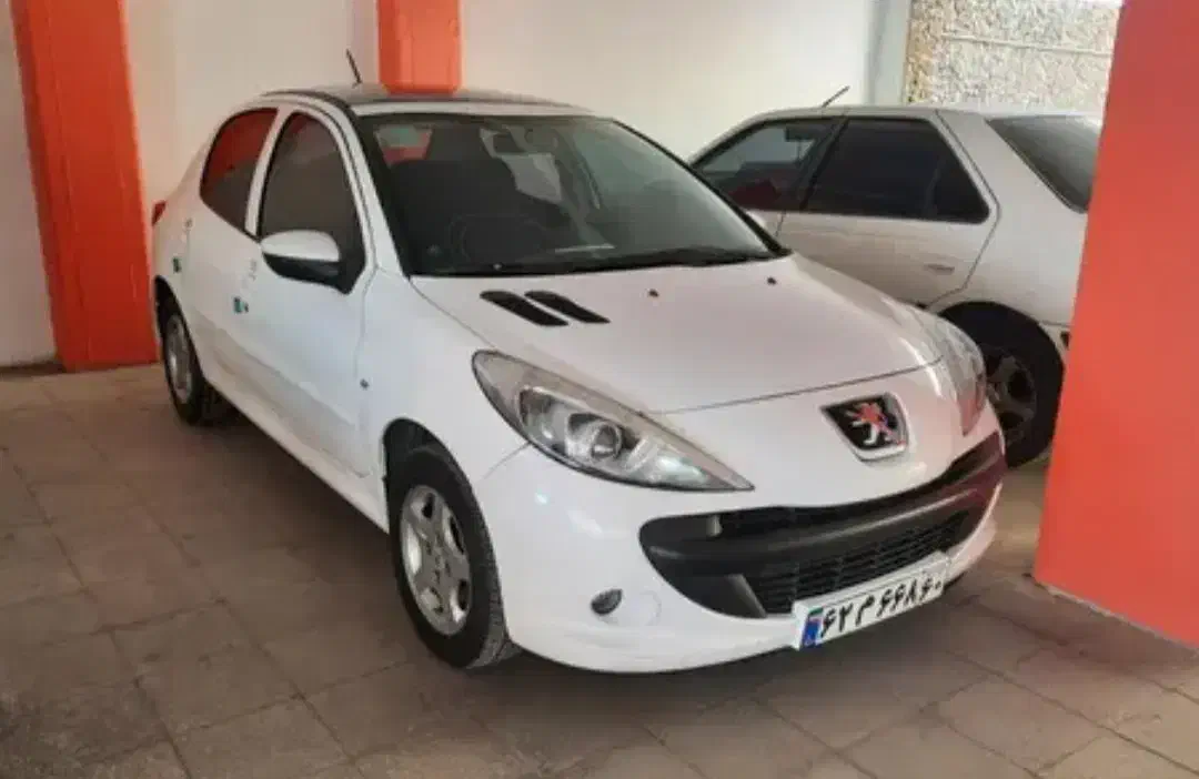 ۲۰۷ دنده سقف پاناروما فروش اقساطی شرایط استثنایی|خودرو سواری و وانت|تهران, باغ فیض|دیوار