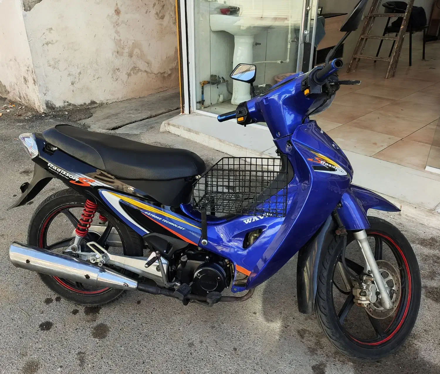 موتور بی کلاج طرح ویو مزاییده|موتورسیکلت|علیآباد کتول, |دیوار