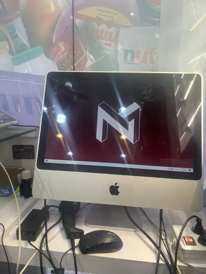 سیستم فروش کامل همراه بارکد خوان در حد نو|رایانه رومیزی|مشهد, عبادی|دیوار