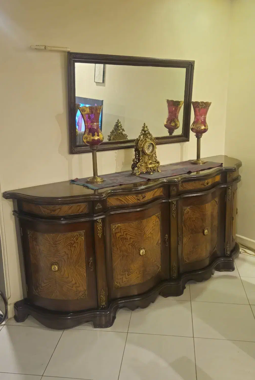 بوفه کنسول چوبی|بوفه، ویترین، کنسول|تهران, نیلوفر|دیوار