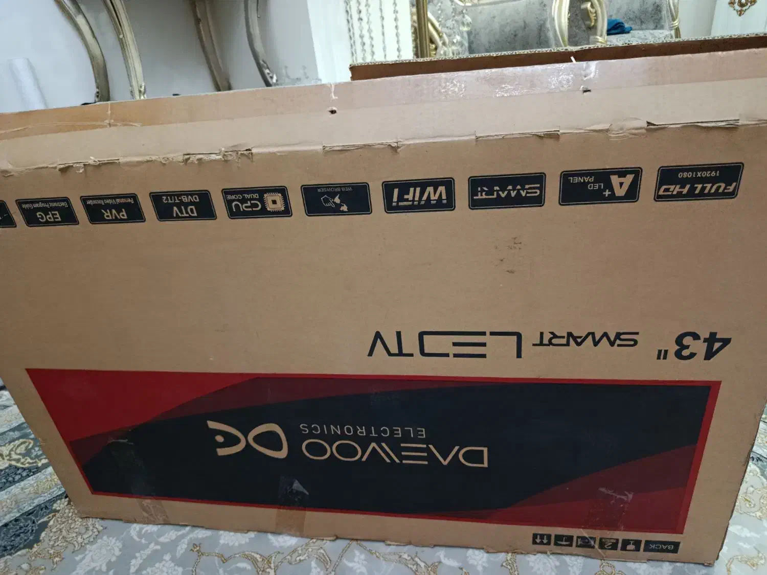 تلوزیون 43اینچ هوشمند دوو|تلویزیون و پروژکتور|اسلام‌شهر, شهرک واوان|دیوار