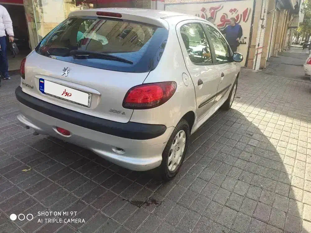 206 تیپ 6 استثنایی|خودرو سواری و وانت|تبریز, |دیوار