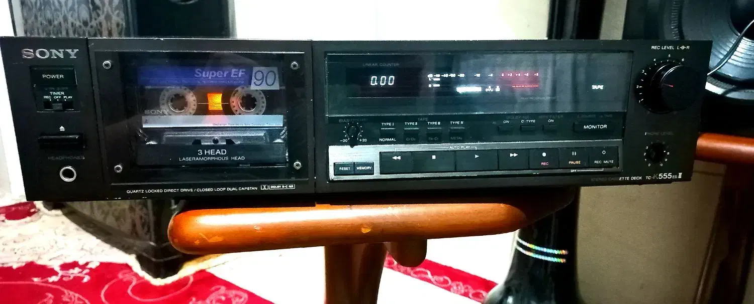 دک حرفه ای 3 هد سونی مدل TC -k -555esll|سیستم صوتی خانگی|اسلامشهر, شهرک مهدیه|دیوار