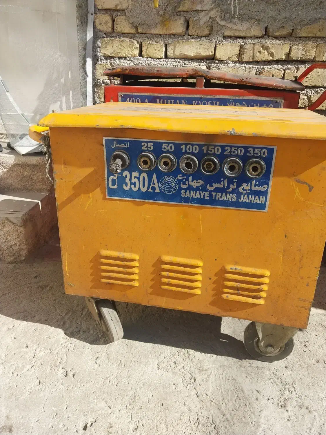 دستگاه موتور جوش دینام جوش ترانس جوش جک ماشین سنگی|ماشین‌آلات صنعتی|کازرون, |دیوار