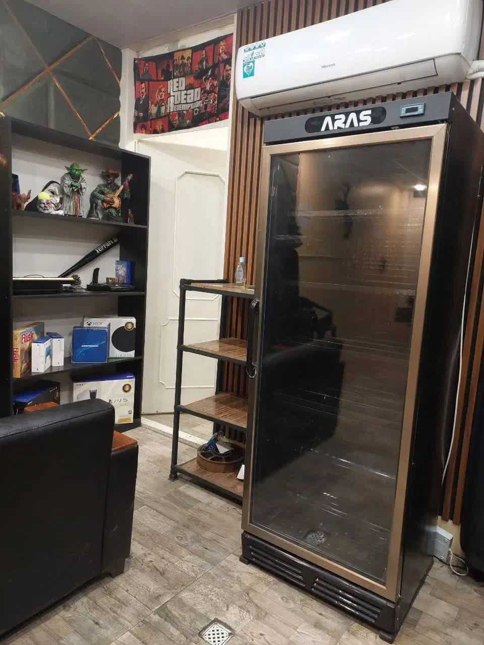 قفسه نو|کتابخانه، شلف، قفسه‌های دیواری|قم, زنبیل آباد|دیوار