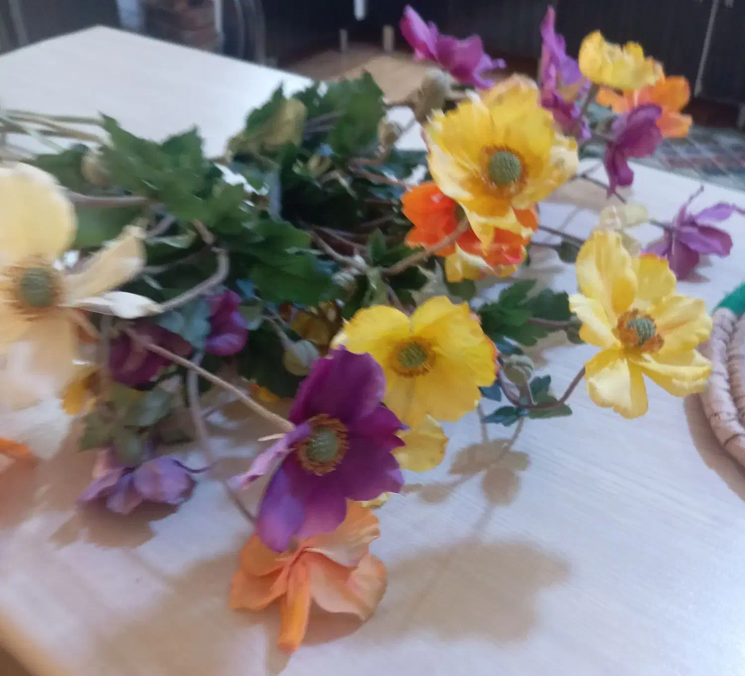 شاخه گل مصنوعی  یاس وارداتی|گل مصنوعی|ایذه, |دیوار