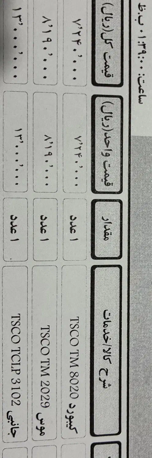 کیبورد گیمینگ تسکو|قطعات و لوازم جانبی رایانه|شهریار, شهریار|دیوار
