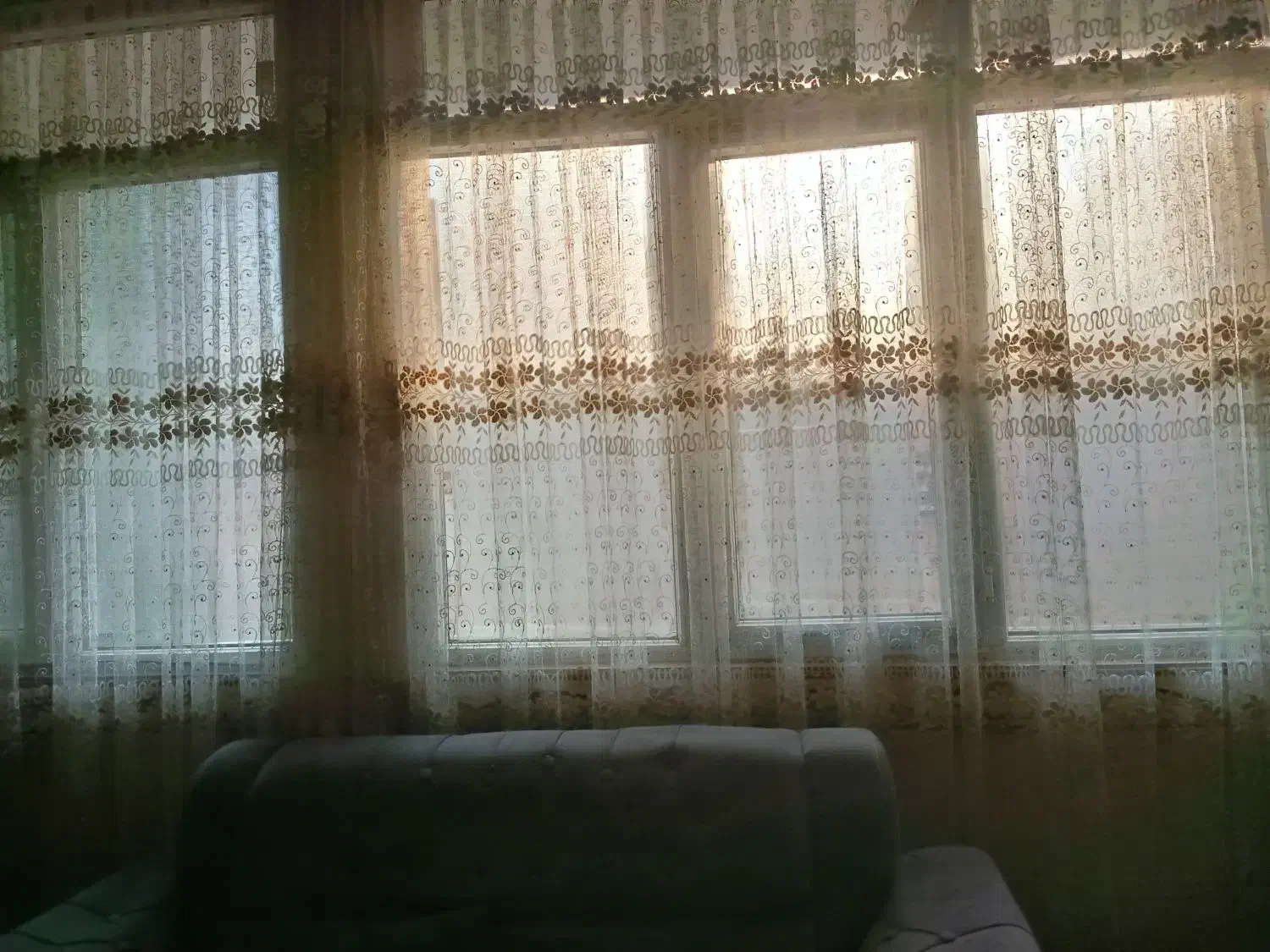 ۵متر پرده|پرده، رانر، رومیزی|پاکدشت, خاتون آباد|دیوار