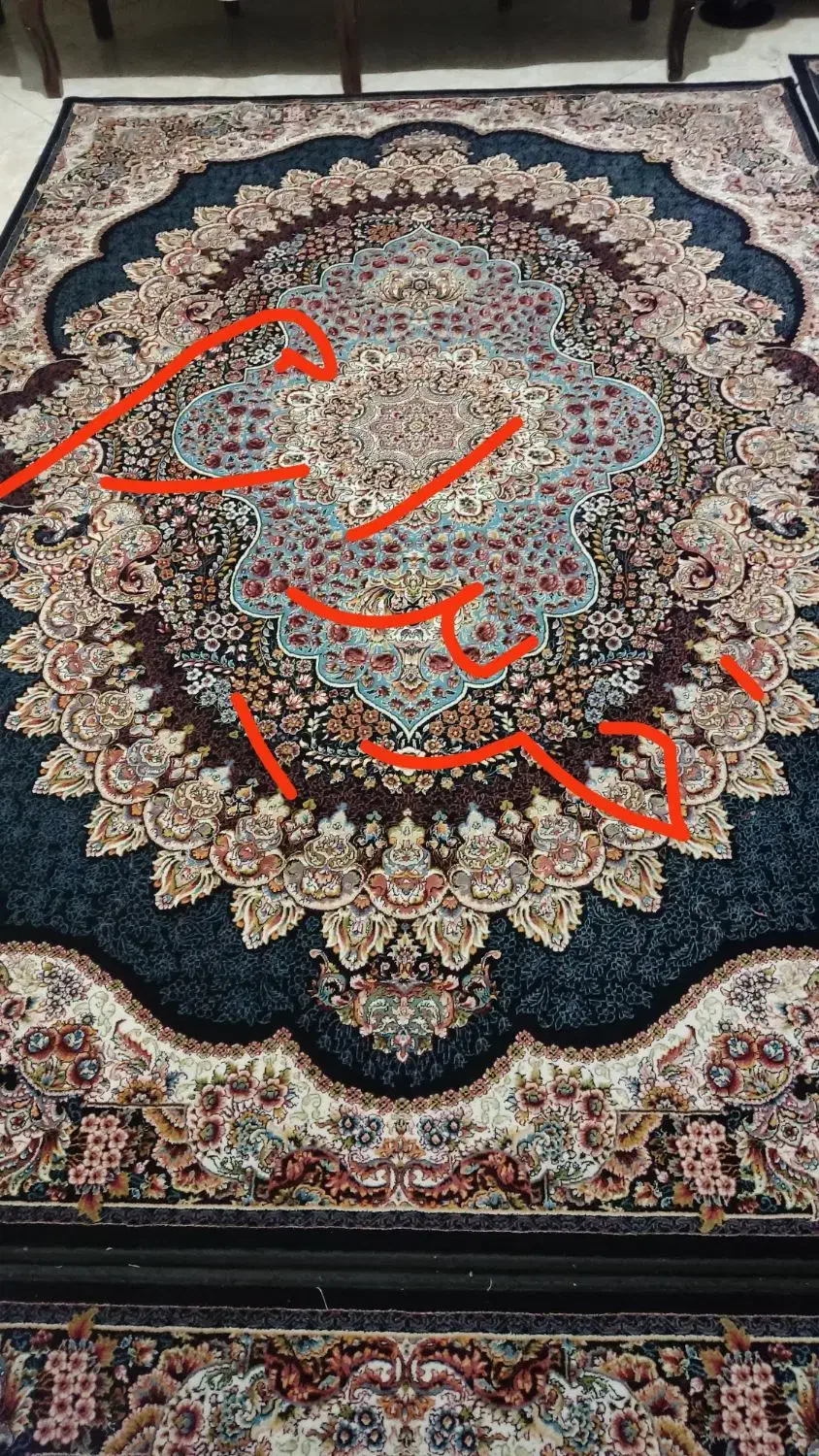 طرح ارکیده|فرش|مشهد, شهید احمدی روشن|دیوار