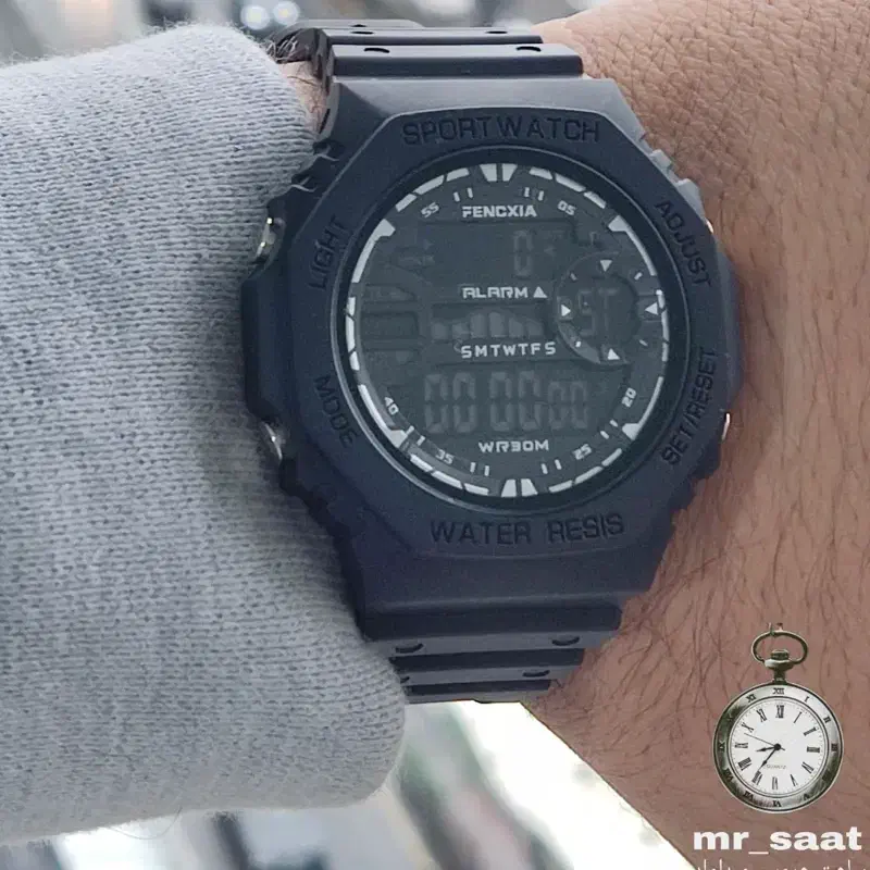 ساعت مردانه ضد آب رنگ مشکی|ساعت|پلدختر, |دیوار