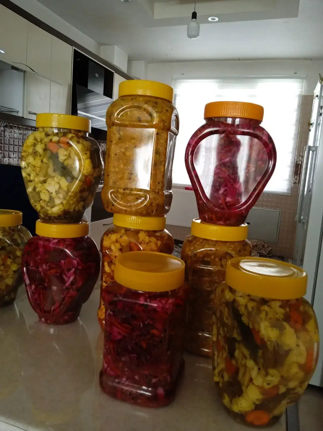 انواع مختلف ترشی.خانگی|خوردنی و آشامیدنی|شیروان (خراسان), |دیوار