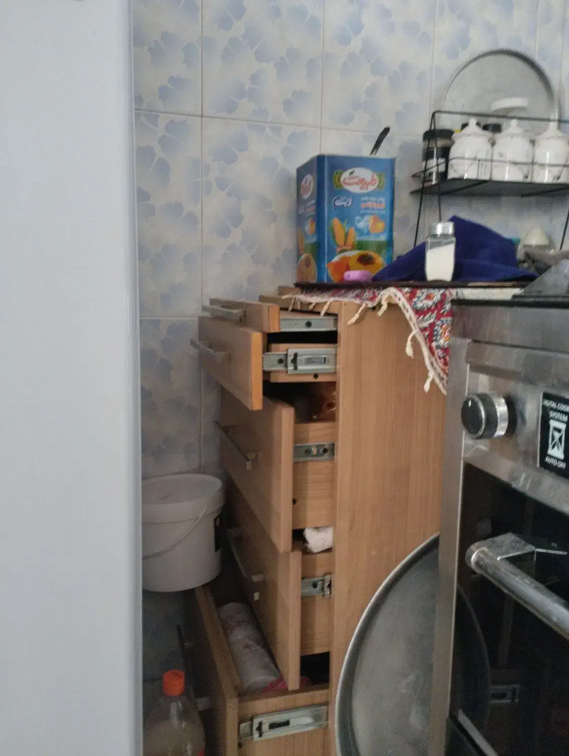 کابینت آشپزخانه ورق ام دی آف خارجی|مصالح و تجهیزات ساختمان|قاهان, |دیوار