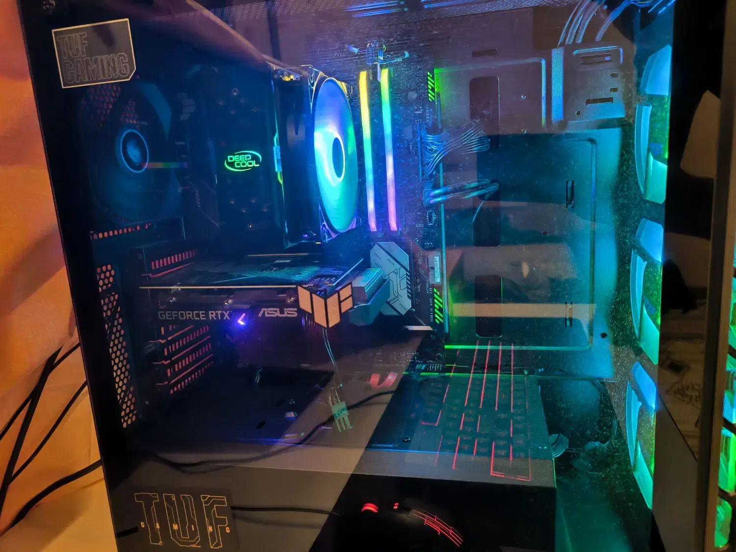 کیس گیمینگ i5 12500+RTX3050 درحد آکبند|رایانه رومیزی|تهران, توحید|دیوار