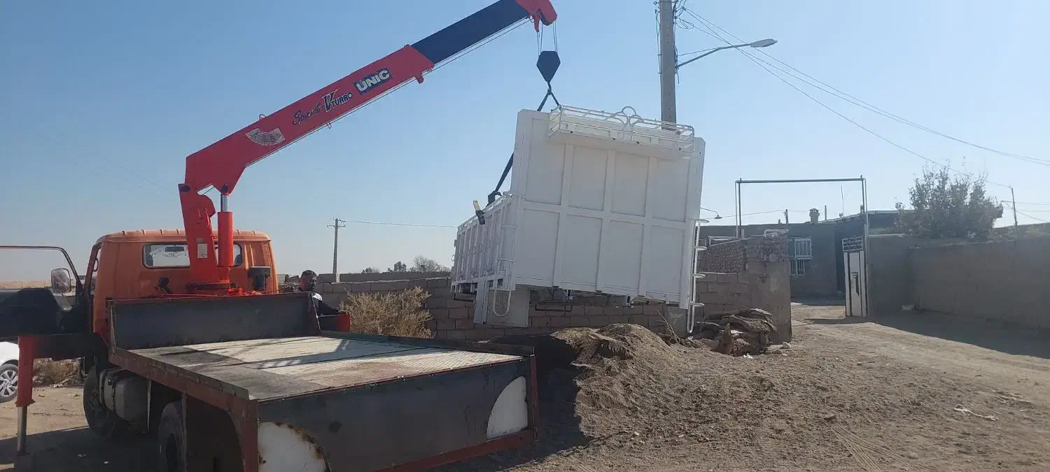 خدمات جرثقیل 3تن کفی دار دکل بلند|خدمات حمل و نقل|سیرجان, |دیوار