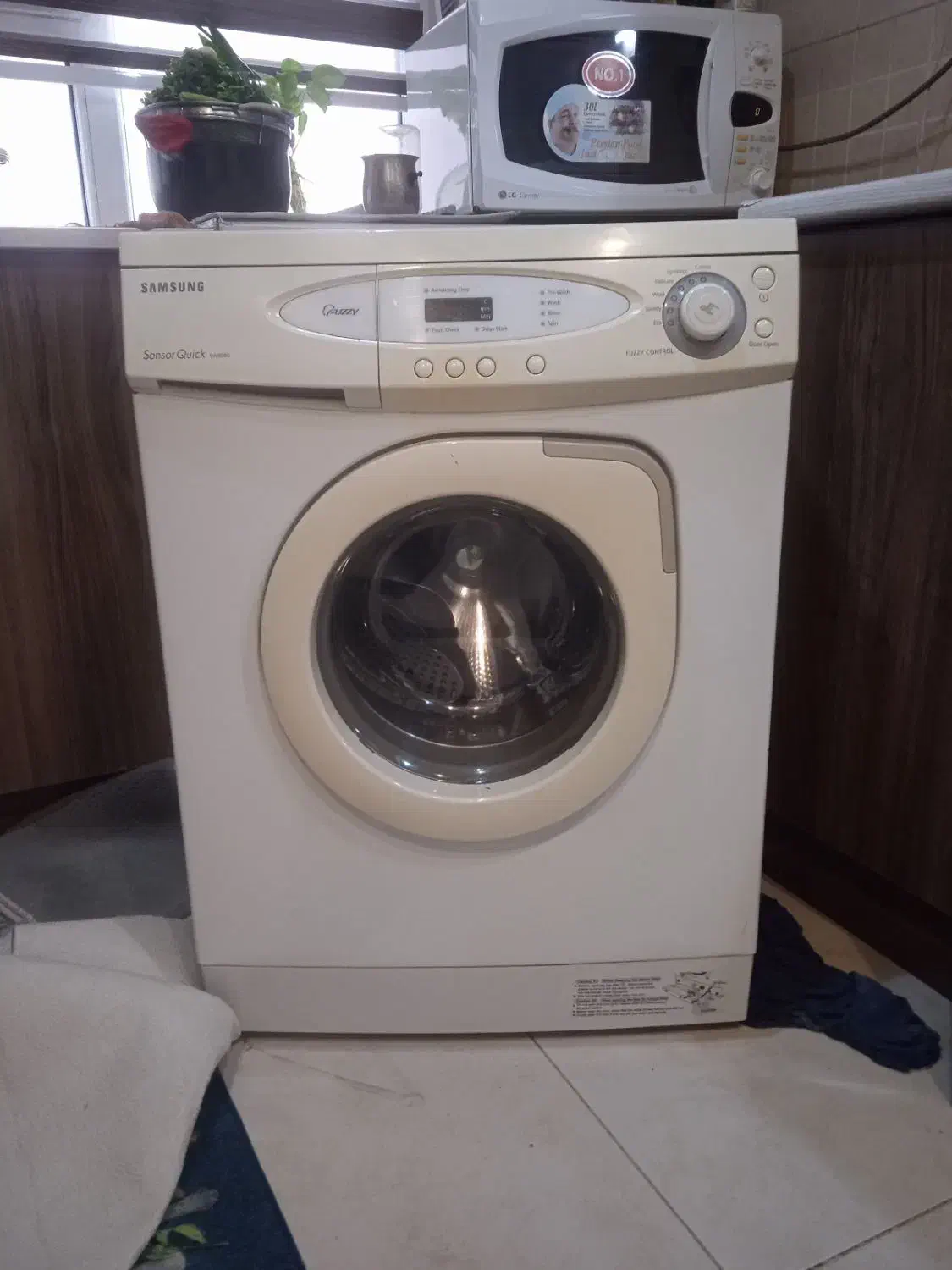 لباسشویی سامسونگ مدل sw8080|ماشین لباسشویی و خشک‌کن لباس|تهران, کوی بیمه|دیوار