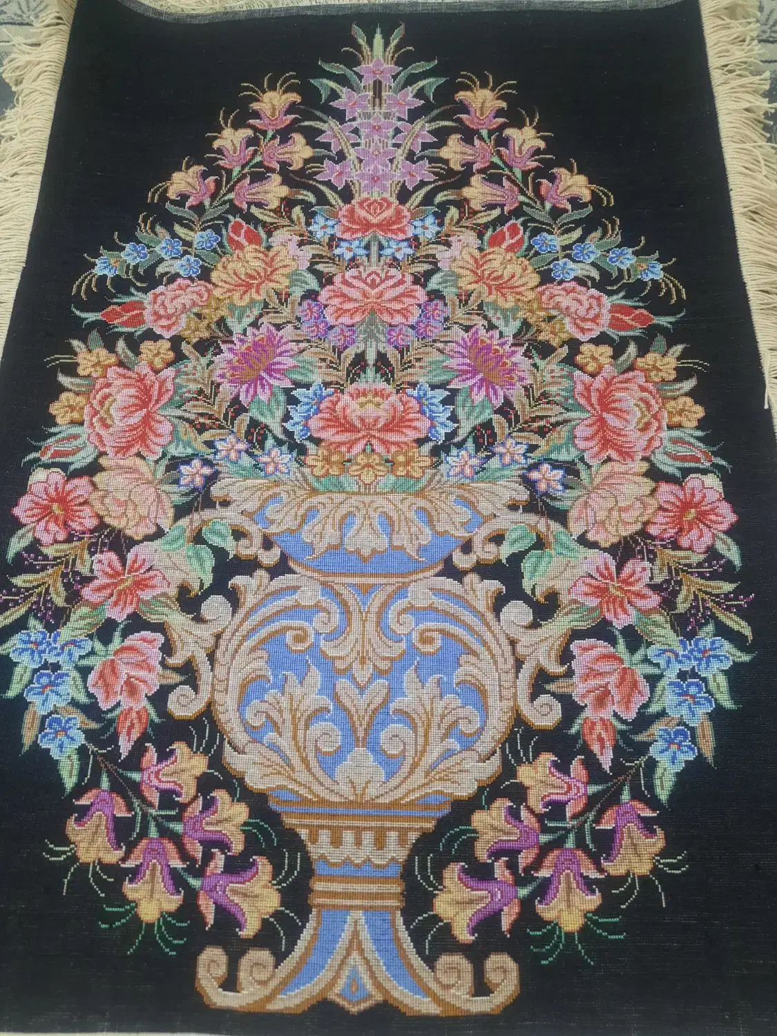 تابلو فرش ابریشم|تابلو فرش|قم, نیروگاه|دیوار